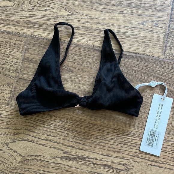 NWT White Fox Hacienda Bikini Top - Picture 2 of 4